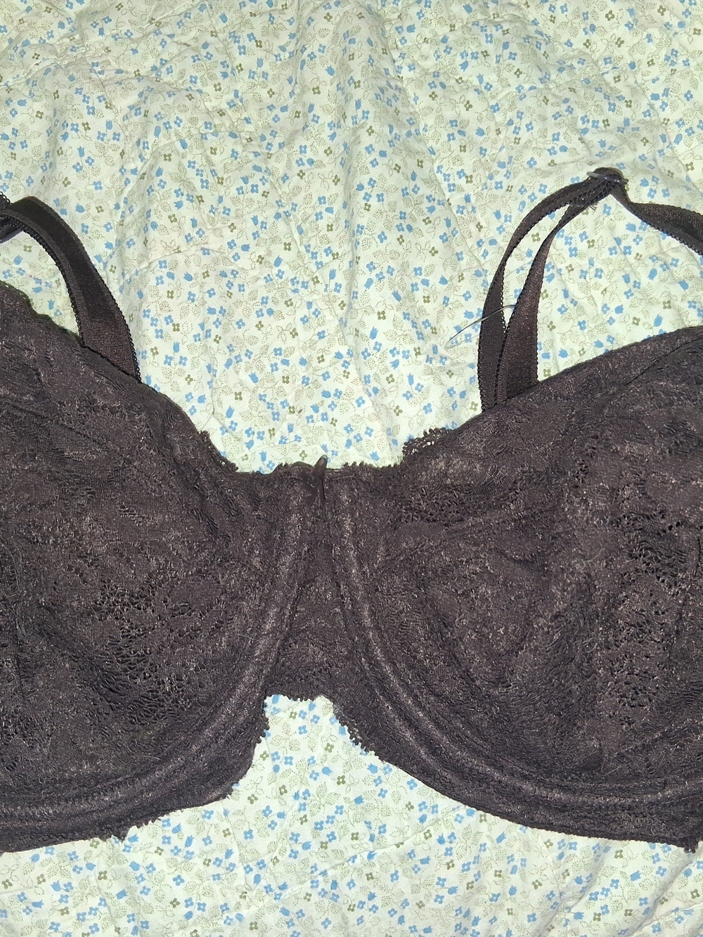 New TORRID Full Coverage Unlined Lace Bra (Brown) 42D